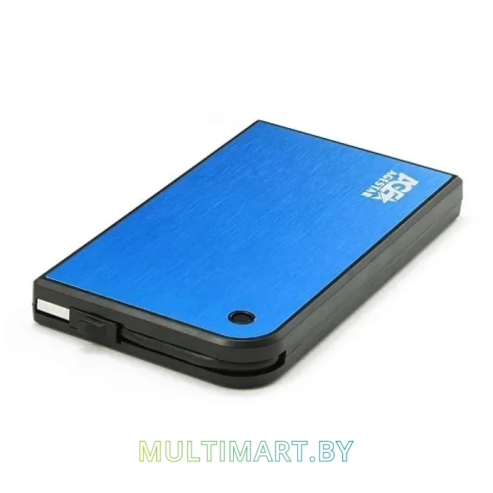 Бокс для жесткого диска AgeStar 3UB2A14 (синий/черный)